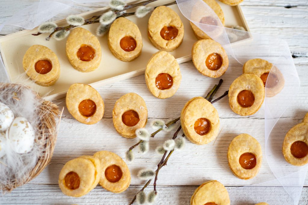 vegane Ostereierkekse