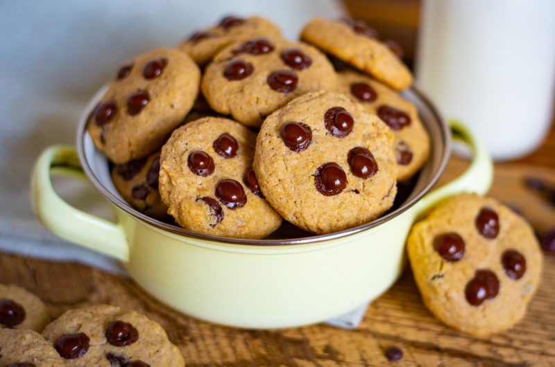 Reiskekse - die besten glutenfreien Schokoladencookies (vegan & nussfrei)