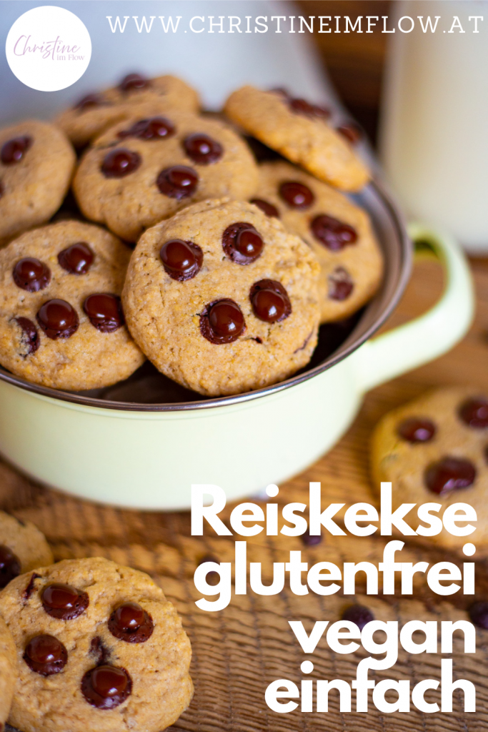 Reiskekse – die besten glutenfreien Schokoladencookies (vegan ...