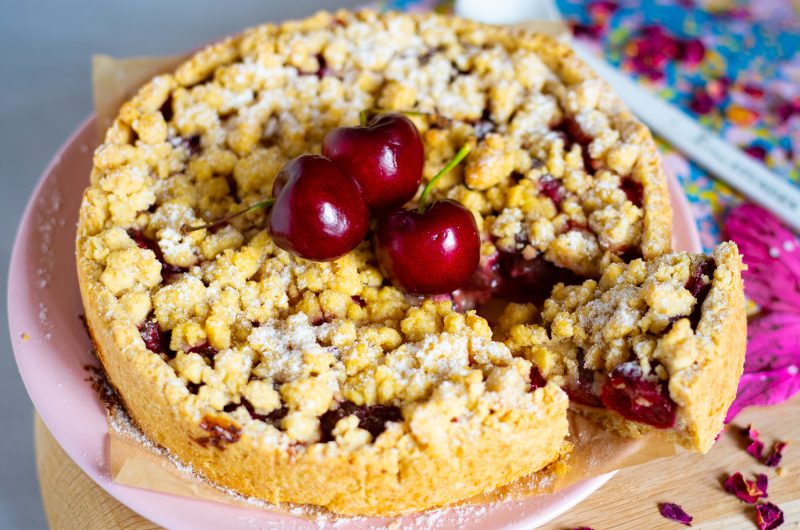 Cherry Pie (veganer Kirschenkuchen)
