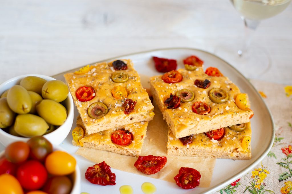 frisches Focaccia